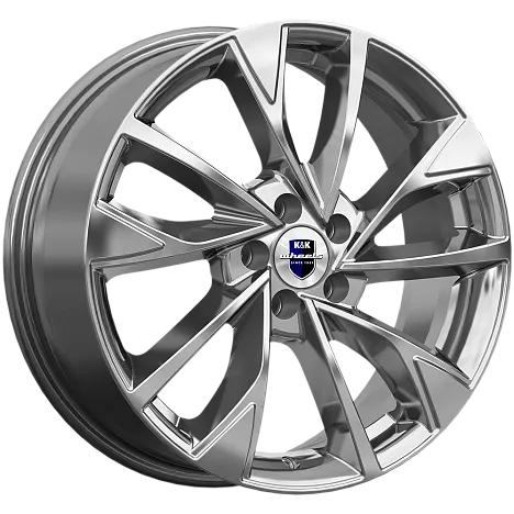 Диск Литой K&K мод.Роквуд (КС900) D17*7 PCD 5*108 ET35 DIA67.1  дарк платинум  