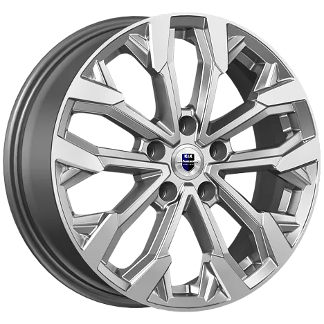 Диск Литой K&K мод.Морейн (КС1046) D17*6.5 PCD 5*114.3 ET40 DIA64.1  дарк платинум  