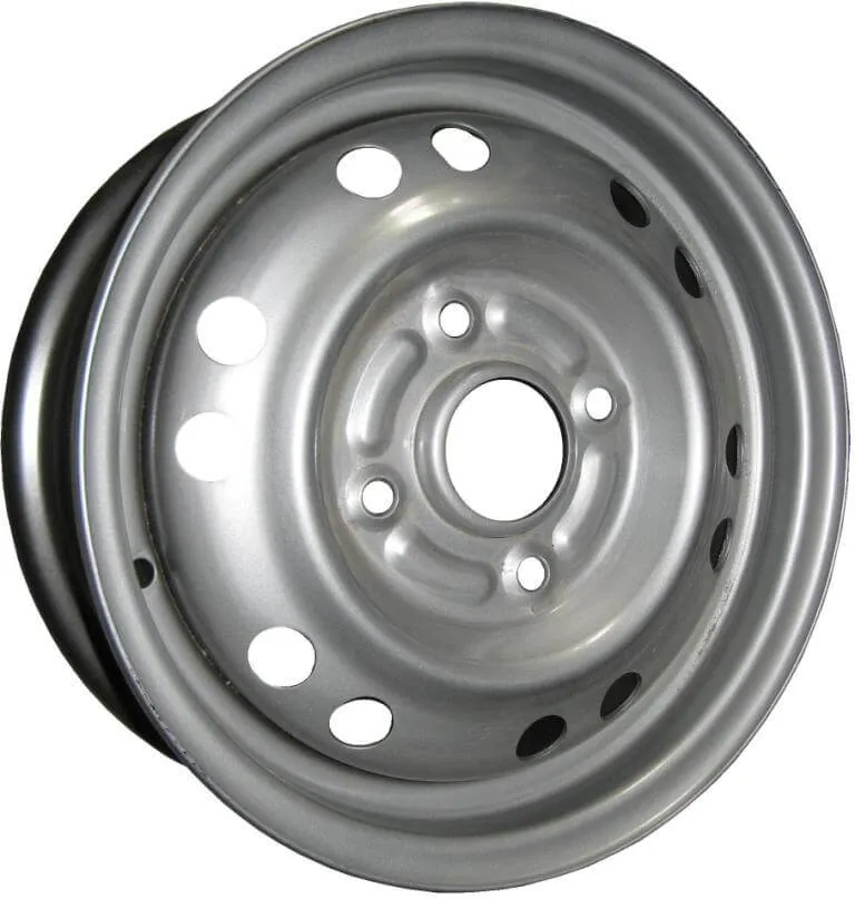 Диск Стальной TREBL мод.53B35B(16 отв)_P (палета) D14*5.5 PCD 4*98 ET35 DIA58.6  Silver  