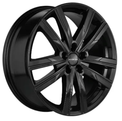 Диск Литой Khomen Wheels мод.KHW1905 D19*7.5 PCD 5*108 ET46 DIA63.4  Black  